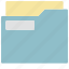 document, folder, stationary 