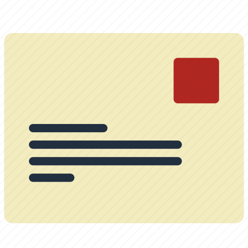Envelope, letter, paper, post, stamp, stationary, writing icon - Download on Iconfinder