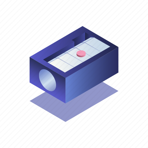Drawing, office, pencil, school, sharpener, stationary icon - Download on Iconfinder
