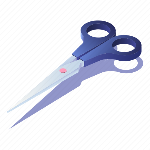 Cut, hair, office, scissors, sharp, stationary icon - Download on Iconfinder