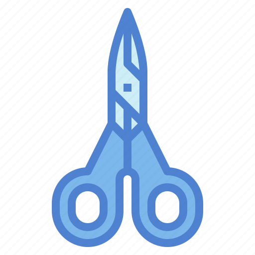 Scissors, cut, tool, stationery, cutting icon - Download on Iconfinder