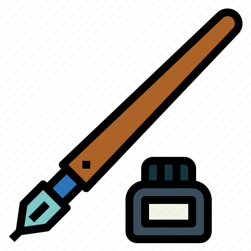 Dip, pen, stationery, ink icon - Download on Iconfinder