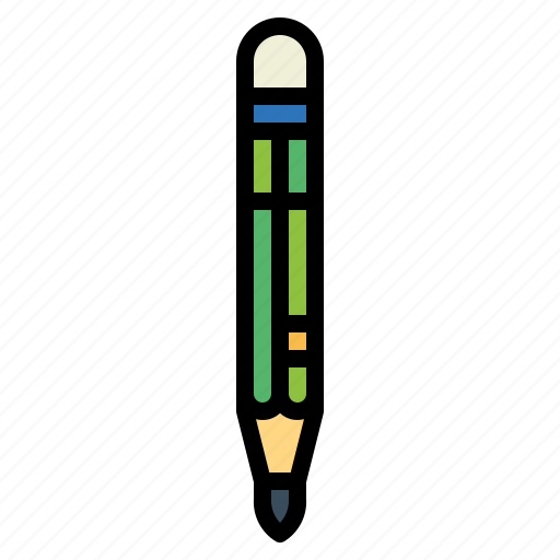 Pencil, wooden, stationery, pen, drawing icon - Download on Iconfinder