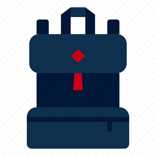 Backpack, school, bag, luggage, travel, education, student icon - Download on Iconfinder