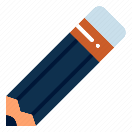 Pencil, school, material, office, education, writing, stationery icon - Download on Iconfinder