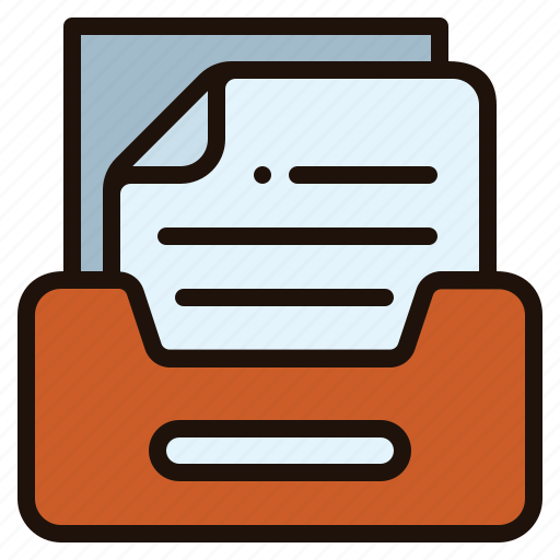 Documents, stationery, folder, documentation, package, box, office icon - Download on Iconfinder