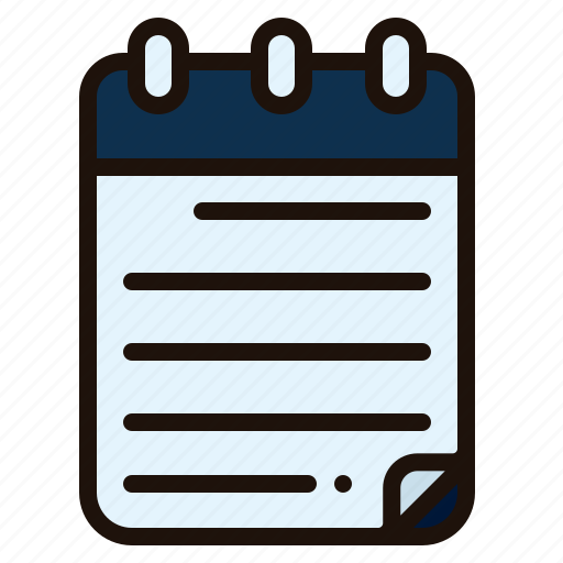 Notepad, note, notebook, writing, tool icon - Download on Iconfinder