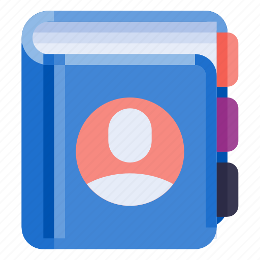 Address, book, business, equipment, office, stationery, work icon - Download on Iconfinder
