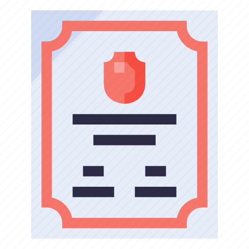 Business, certificate, equipment, office, stationery, work icon - Download on Iconfinder