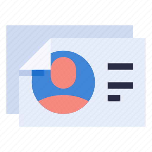 Business, card, equipment, name, office, stationery, work icon - Download on Iconfinder