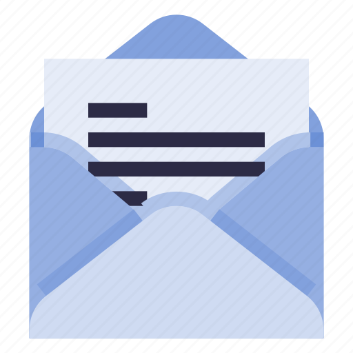 Business, envelope, equipment, office, opened, stationery, work icon - Download on Iconfinder