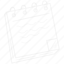 doodle, tool, paper, note, equipment, stationery