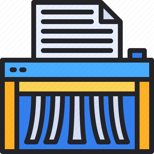 Paper, shredder, file, document, archive icon - Download on Iconfinder