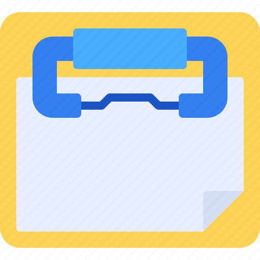 Clipboard, file, document, report, office, material icon - Download on Iconfinder