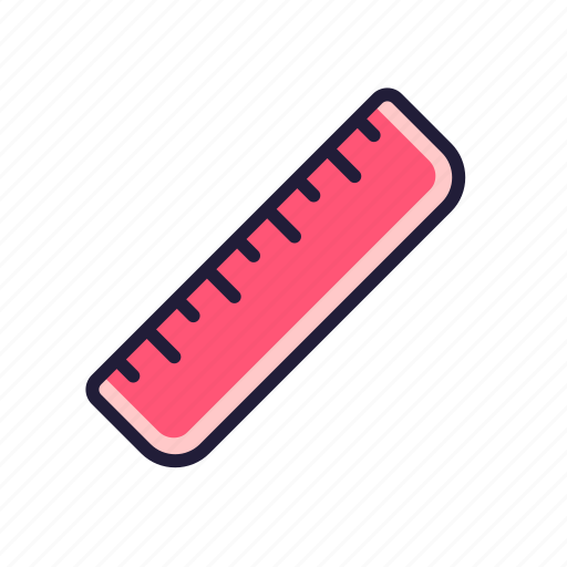 Stationery, office, school, education, ruler, supplies icon - Download on Iconfinder