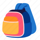 stationery, office, school, education, bag, backpack, academy