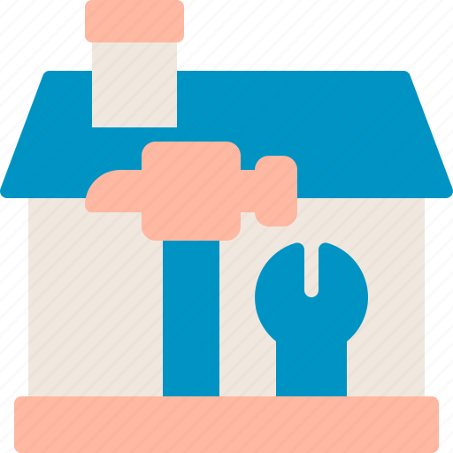 Constraction, hammer, home, renovation, repair icon - Download on Iconfinder