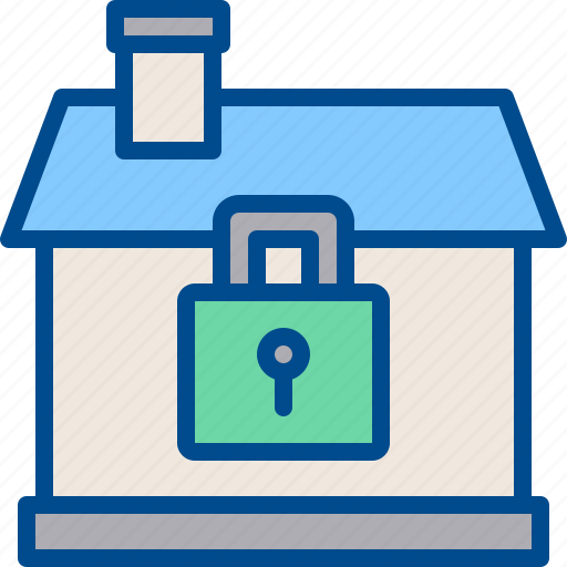 Home, isolation, lockdown, protection, quarantine icon - Download on Iconfinder