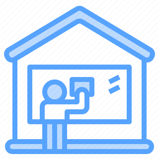 Clean, cleaner, home, house, window icon - Download on Iconfinder