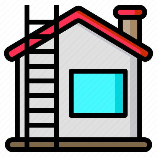 Apartment, home, house, maintenance, mechanic, repair, stair icon - Download on Iconfinder
