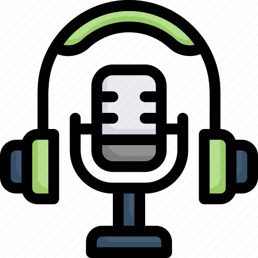Activities, enjoy, hobby, lifestyle, podcast, radio, stay at home icon - Download on Iconfinder