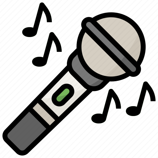 Karaoke, mic, musical, recorder, sing, song, voice icon - Download on Iconfinder