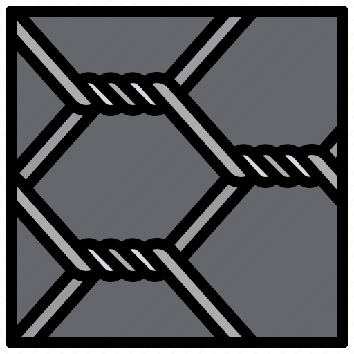 Chicken, wire, mesh, fence, construction, tools, steel icon - Download on Iconfinder
