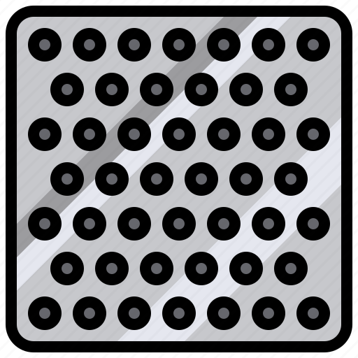 Holes, metal, plate, steel, mesh, construction, hole icon - Download on Iconfinder
