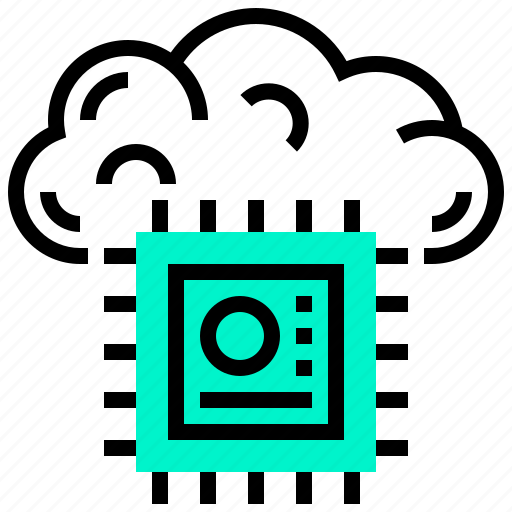 Brain, chip, cloud, data, digital icon - Download on Iconfinder