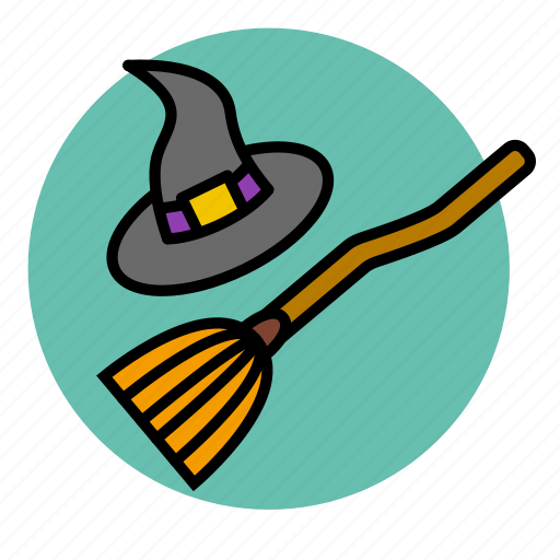 Broom, evil, fly, halloween, magic, witch icon - Download on Iconfinder