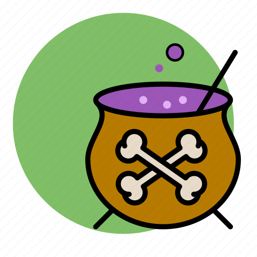 Cauldron, evil, halloween, poison, toxic, witch icon - Download on Iconfinder