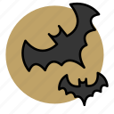 animal, bat, evil, halloween, witch