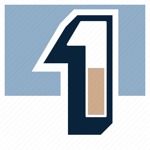Number, first, mathematics, one, education icon - Download on Iconfinder