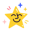 star, smile, happy, stars 