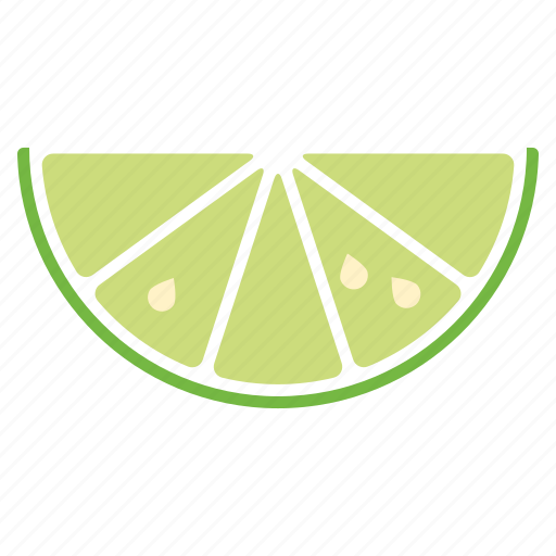 Food, fruit, lime, slice, sticker icon - Download on Iconfinder