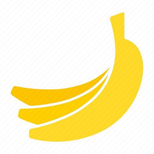Bananas, food, fruit, sticker icon - Download on Iconfinder