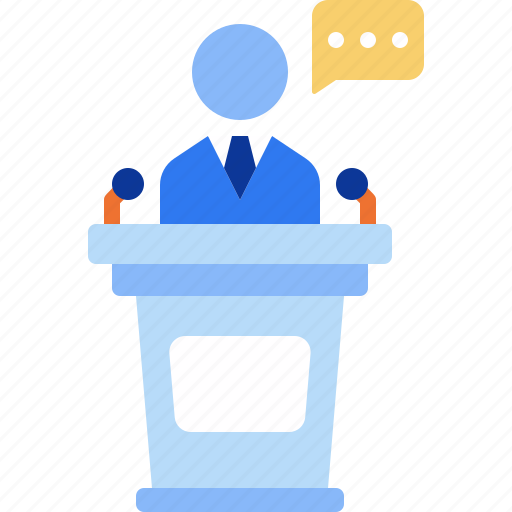 Conference, presentation, spech, business, office, finance, work icon - Download on Iconfinder