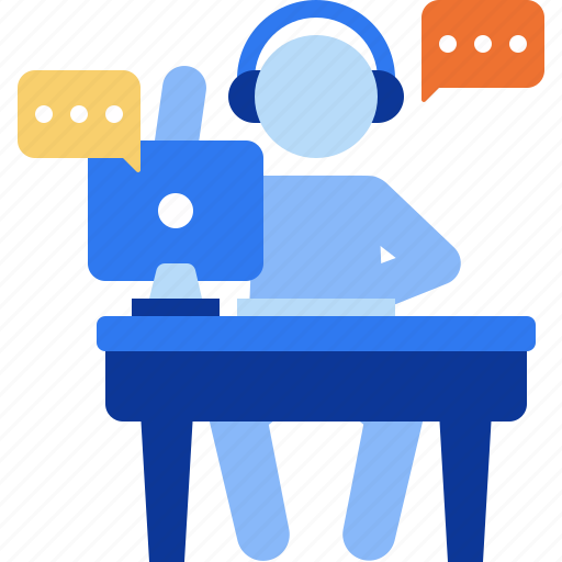 Communication, call center, support, conversation, talk, discussion, dialogue icon - Download on Iconfinder