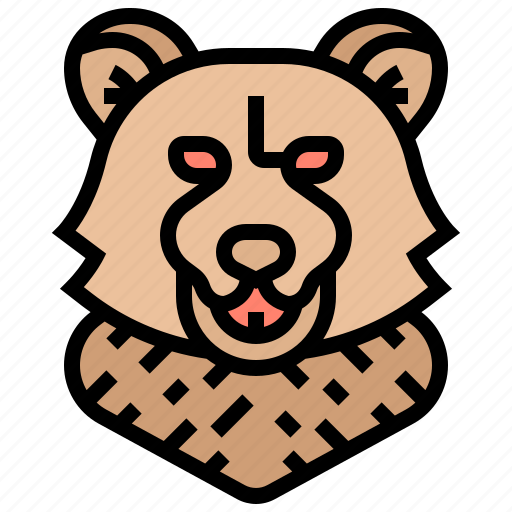 Animal, bear, head, investor, market icon - Download on Iconfinder