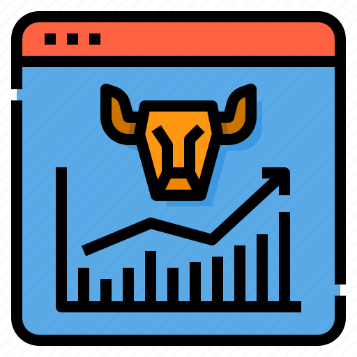 Uptrend, trend, bull, market, investment, data, analytics icon - Download on Iconfinder