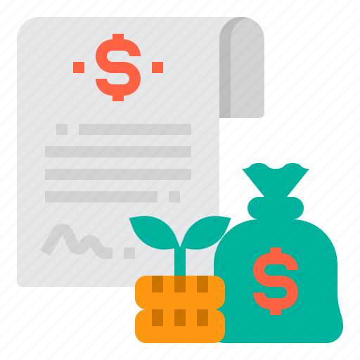 Contract, loan, fund, investment, money icon - Download on Iconfinder