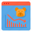 downtrend, trend, bear, market, investment, data, analytics 