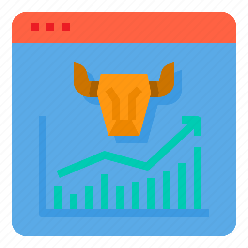 Uptrend, trend, bull, market, investment, data, analytics icon - Download on Iconfinder