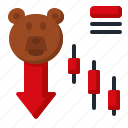 bear, market, investment, trading, stock, economy, chart