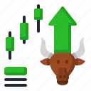 bull, market, trading, chart, investment, stock, economy