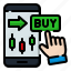buy, stock, market, bar, chart, smartphone, hand, statistics 