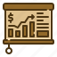 stock, market, analysis, projector, statistics, chart 