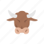 animal, bull, bull horns, bull market 