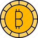 bitcoin, cryptocurrency, blockchain, coin, currency, digital, money, icon