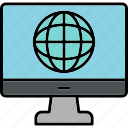 global, online, computer, information, internet, icon